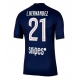 Paris Saint-Germain Lucas Hernandez #21 Hjemmedrakt 2025-26 Kortermet Paris Saint-Germain Lucas Hernandez #21 Hjemmedrakt 2025-26 Kortermet